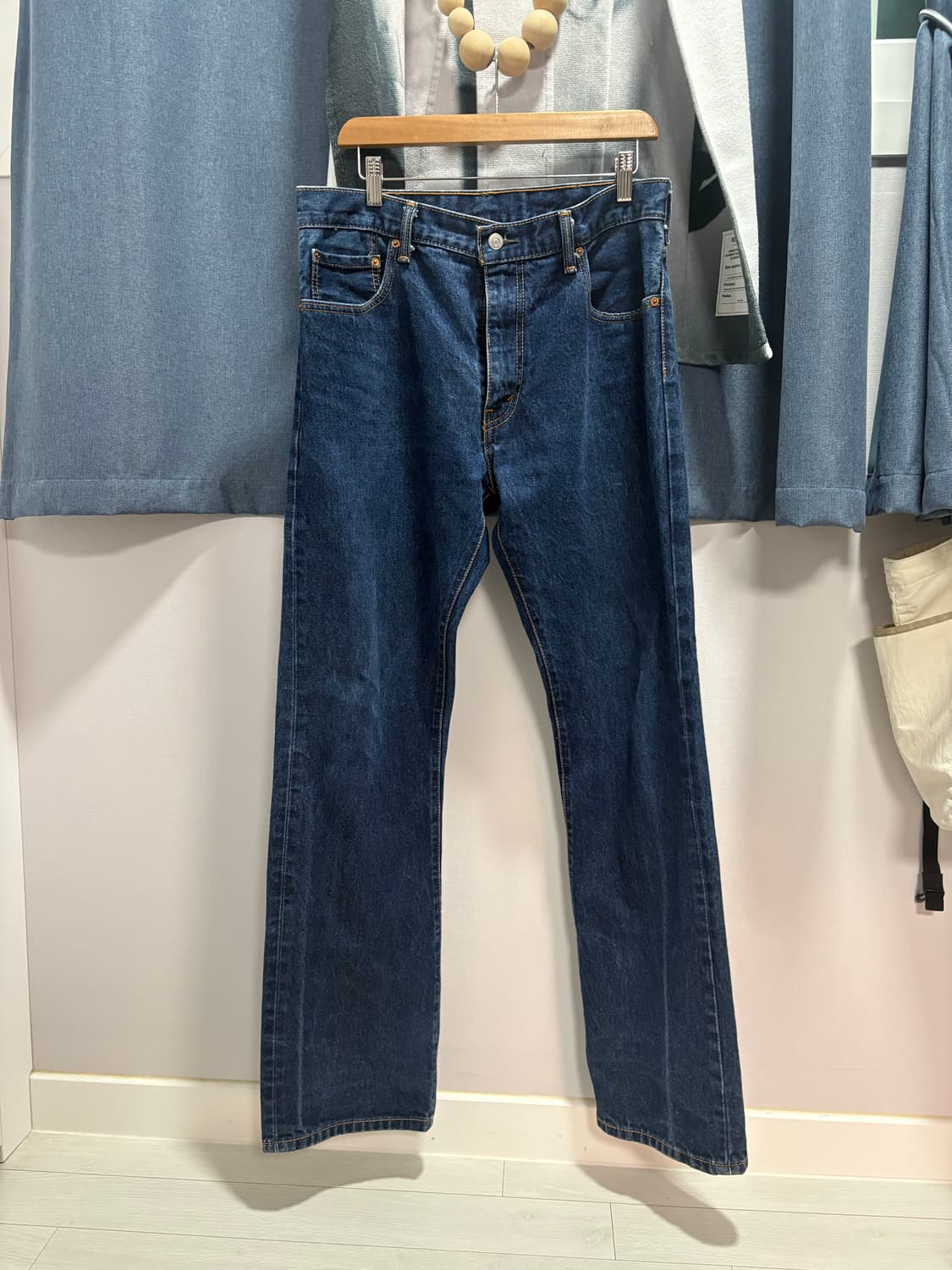 리바이스 517 부츠컷 인디고 팬츠 상품이미지1