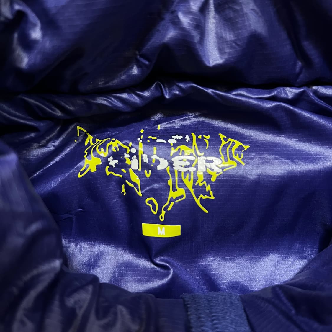 아이더 구스다운 스탠드넥 경량패딩 점퍼 [퍼플] M/95 상품이미지6