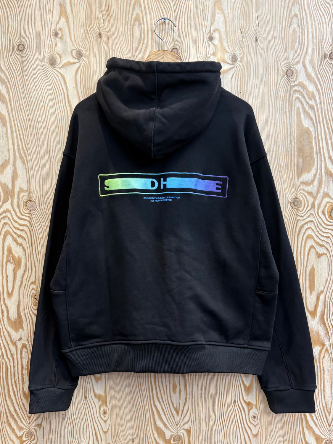 솔리드옴므 그라데이션 후드티  상품이미지1