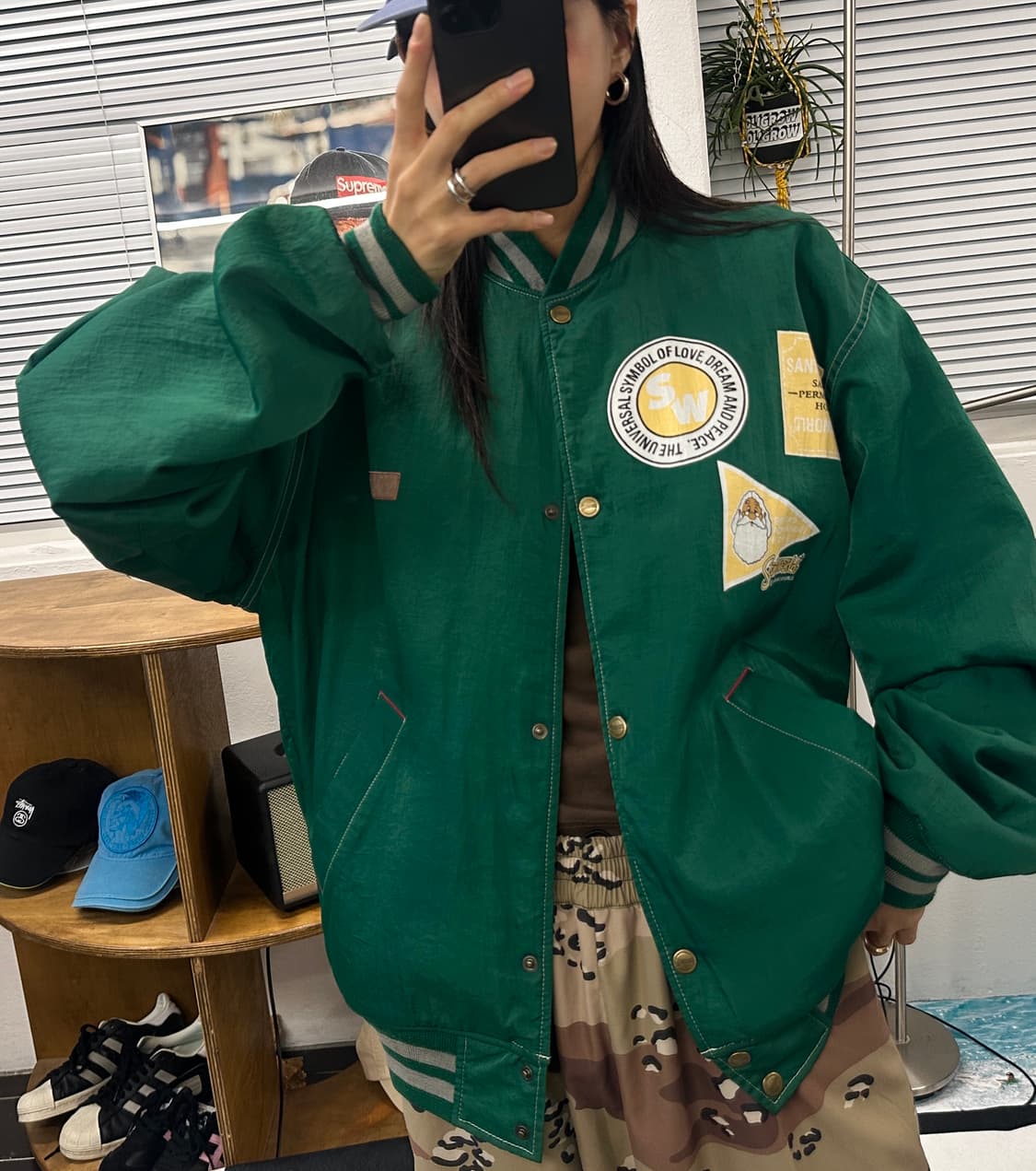 80-90s 캡틴 산타월드 자켓 상품이미지1