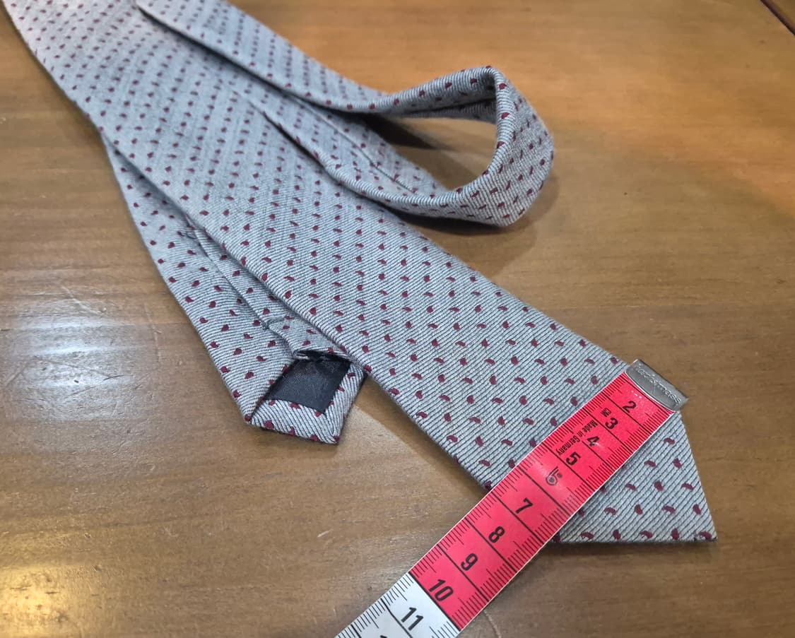 페이즐리 핀 도트 타이 상품이미지3