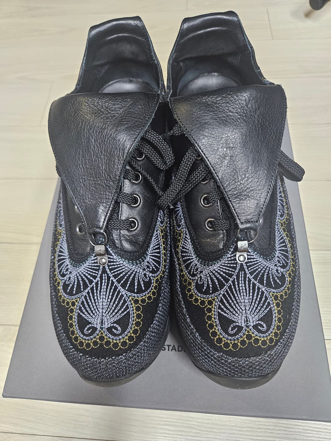 키코코스타디노브 찰리스 레이스업 블랙 43 상품이미지1