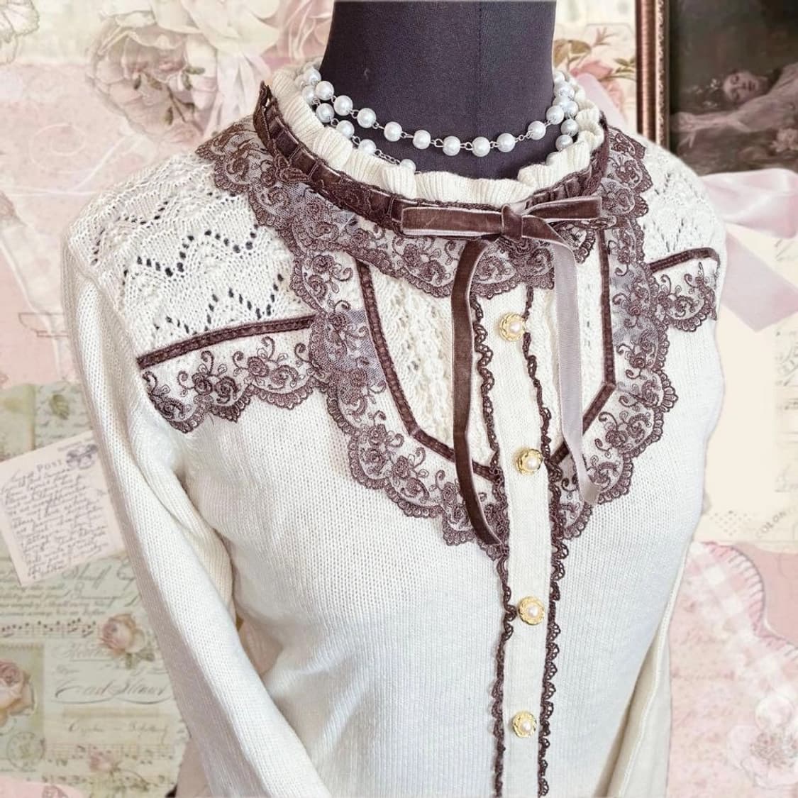 엑시즈팜 히메갸루 라떼갸루 긴팔 슬리브 상품이미지3