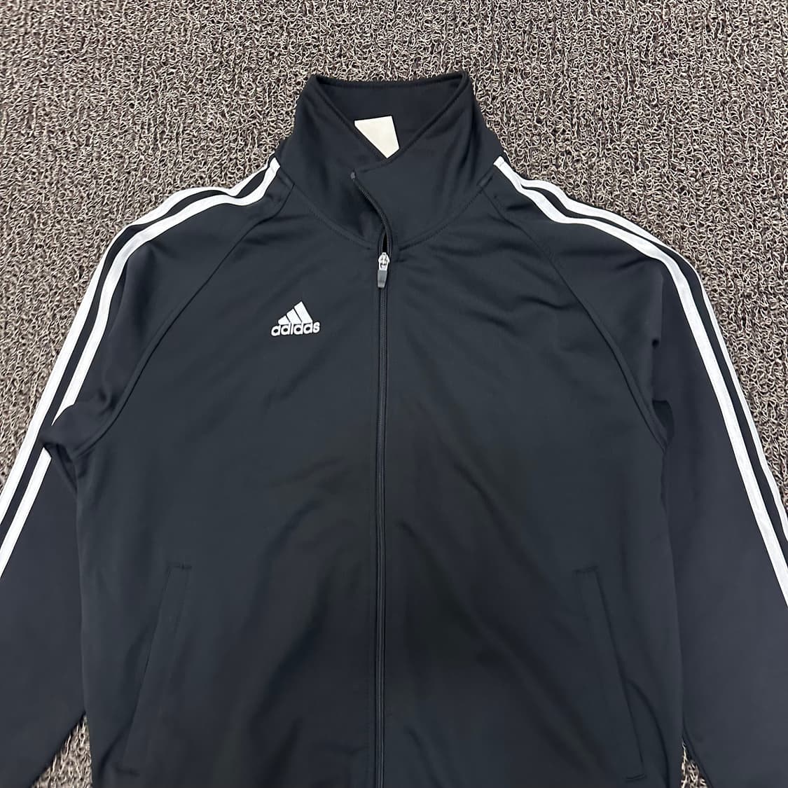 아디다스 삼선 트레이닝 집업 져지 블랙 100(L) 상품이미지2