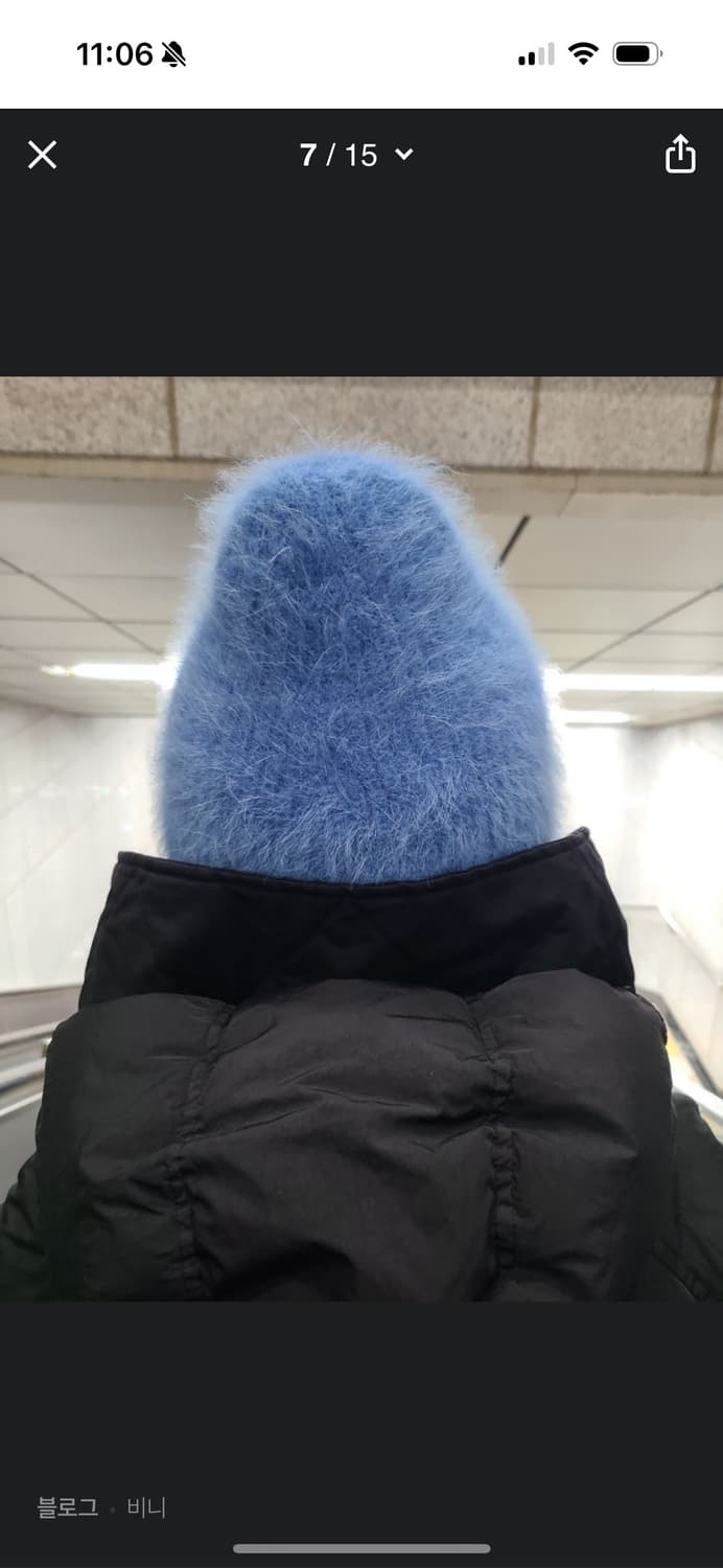 문선 프리미엄 앙고라 비니  상품이미지1