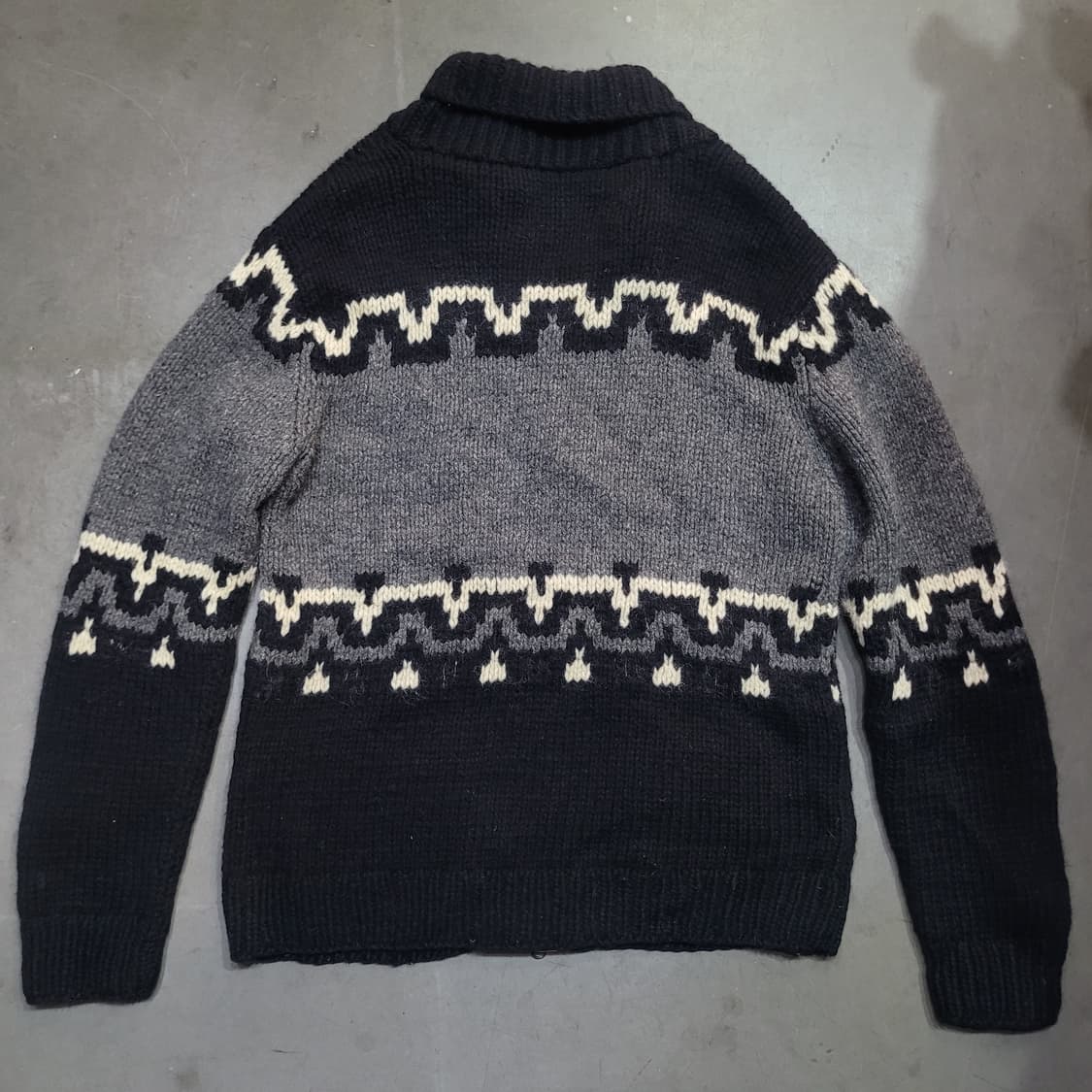 BILLABONG 수입 빈티지 헤비울 스컬 스웨터 상품이미지3