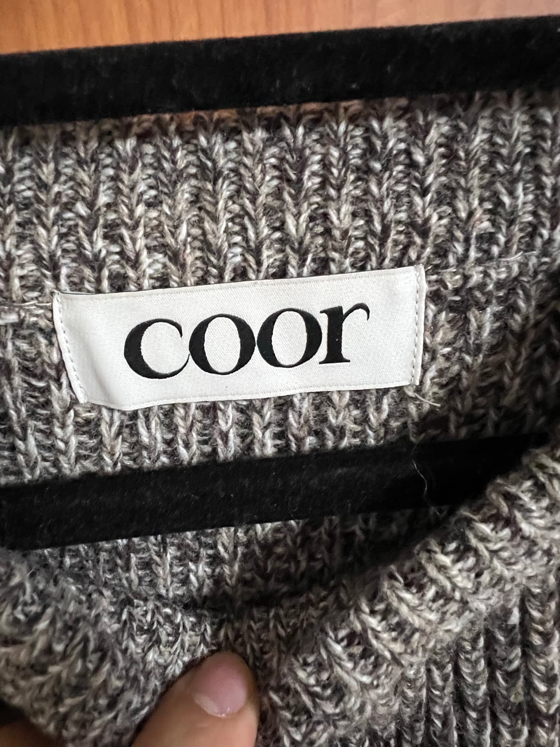 쿠어 니트 (월넛브라운) 상품이미지3