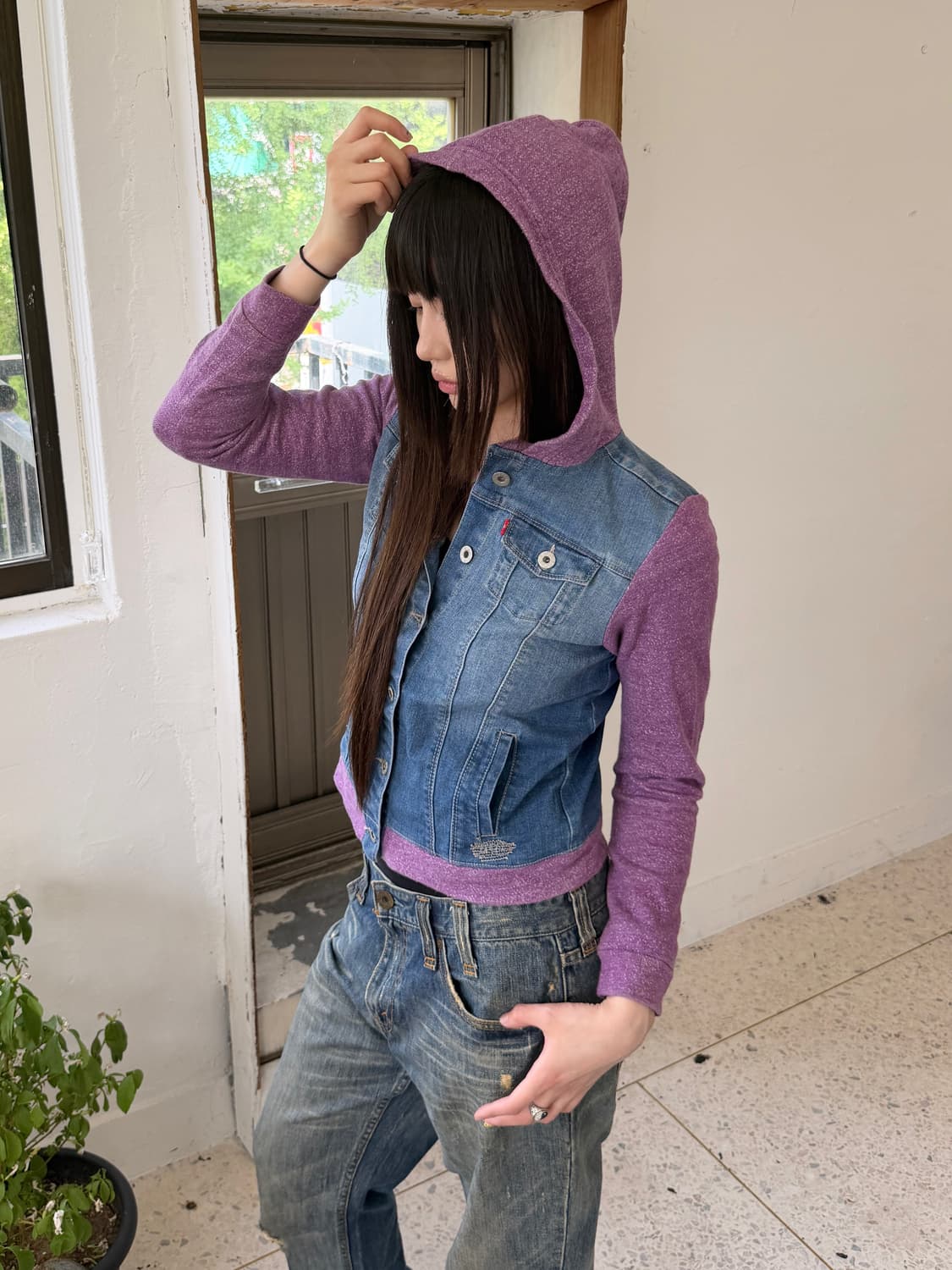 리바이스 후드 데님 자켓 상품이미지2