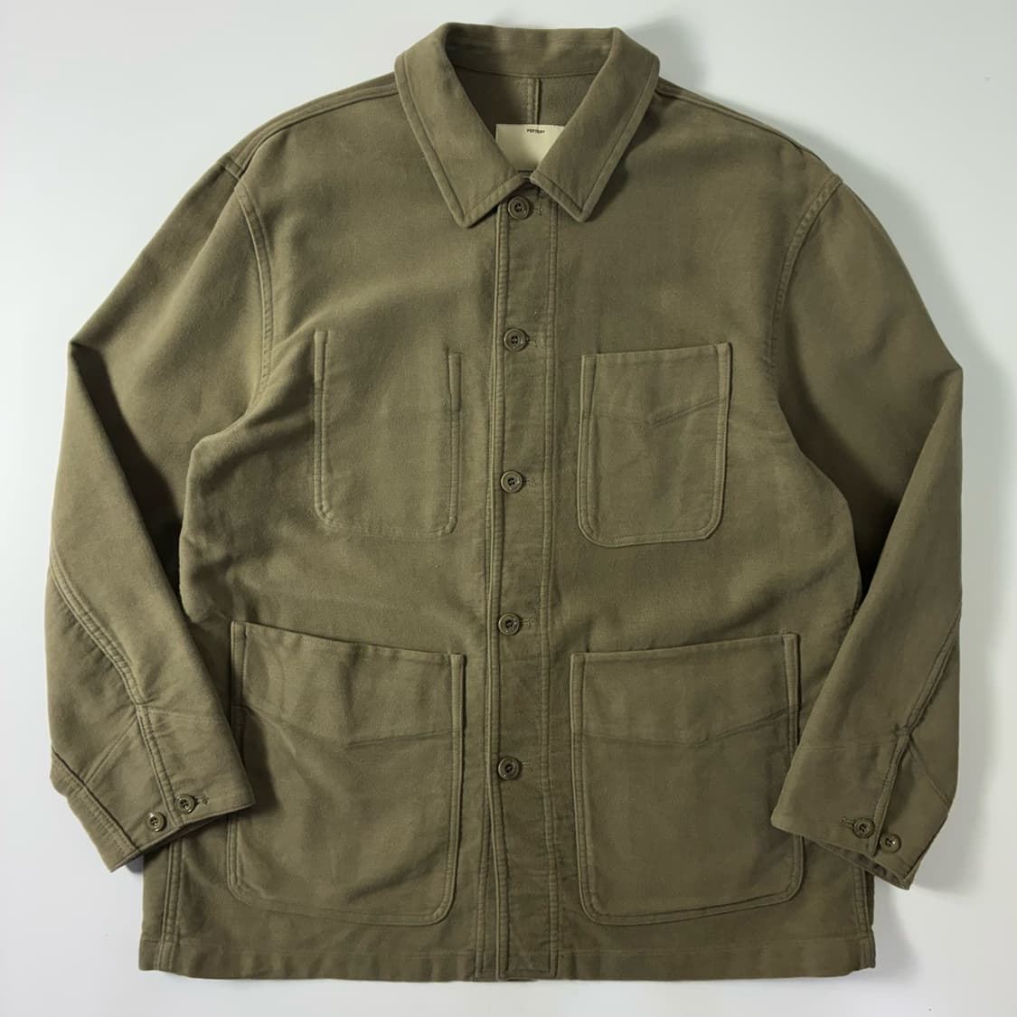 Potter  포터리 몰스킨 다크 러벳 워크 자켓  상품이미지1