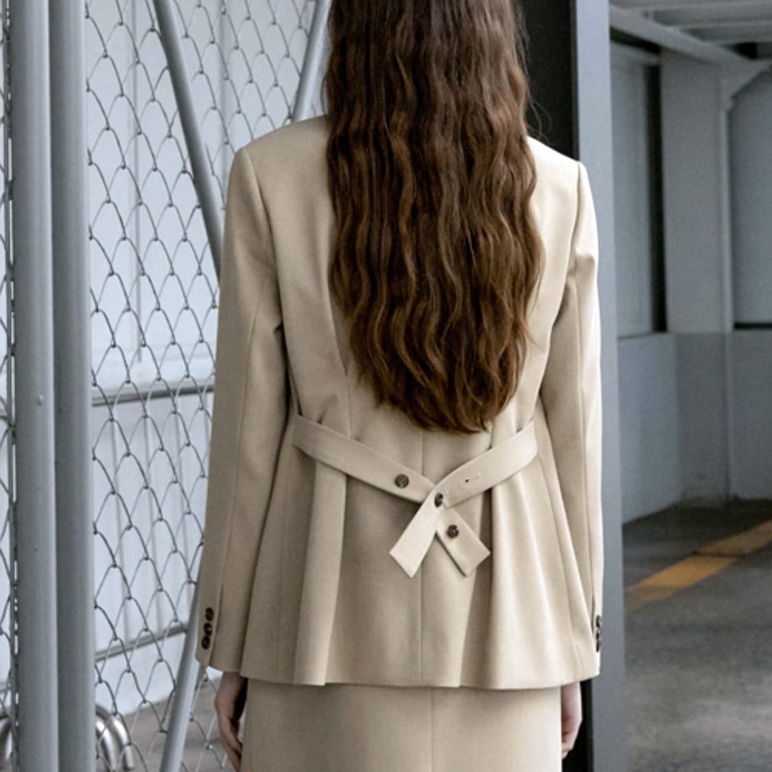 오떼뜨(octette) HAIM 벨티드자켓 프리사이즈 새상품 상품이미지5