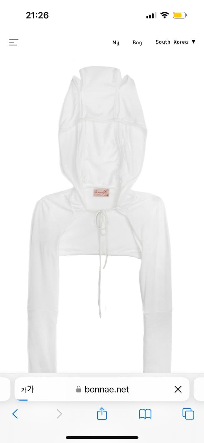 새상품 본네 볼레로 화이트 상품이미지1
