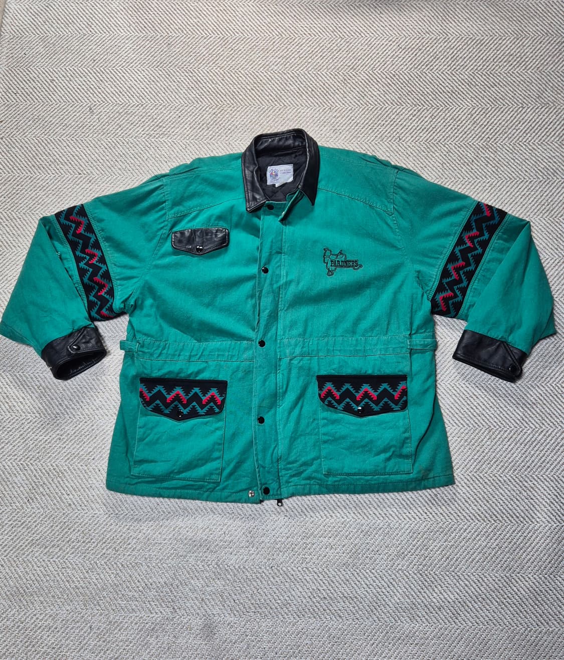 90s 패턴 자켓 상품이미지1