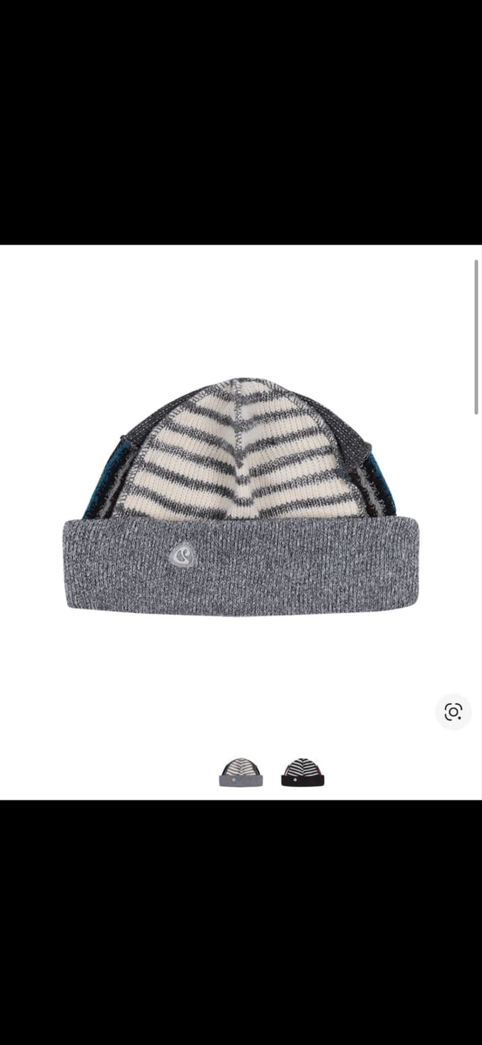 코이세이오 패치워크 비니 그레이 상품이미지1