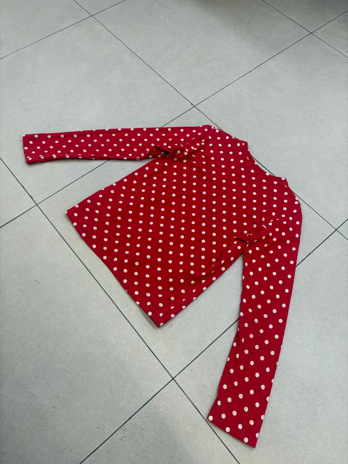 꼼데가르송 폴카 도트 롱슬리브 상품이미지4