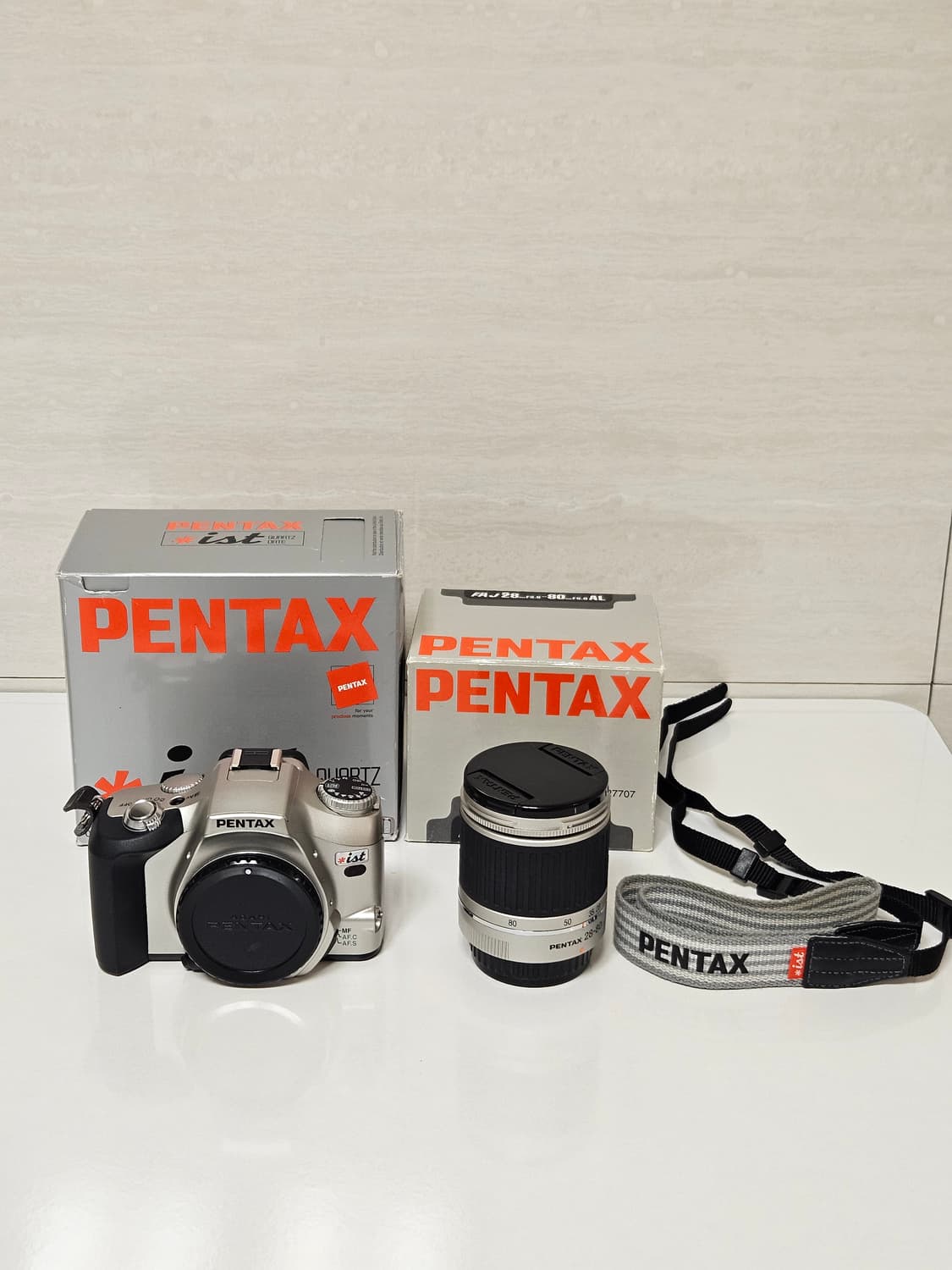 펜탁스 ist 필름카메라 FA 28-80mm 렌즈 풀박스 상품이미지1