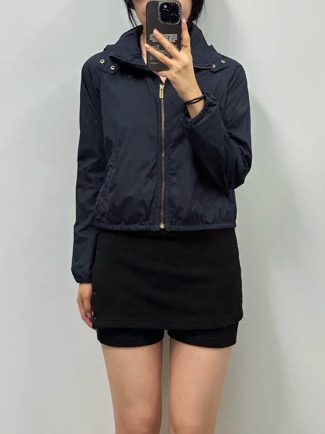 폴로 랄프로렌 네이비 후드 바람막이 상품이미지1