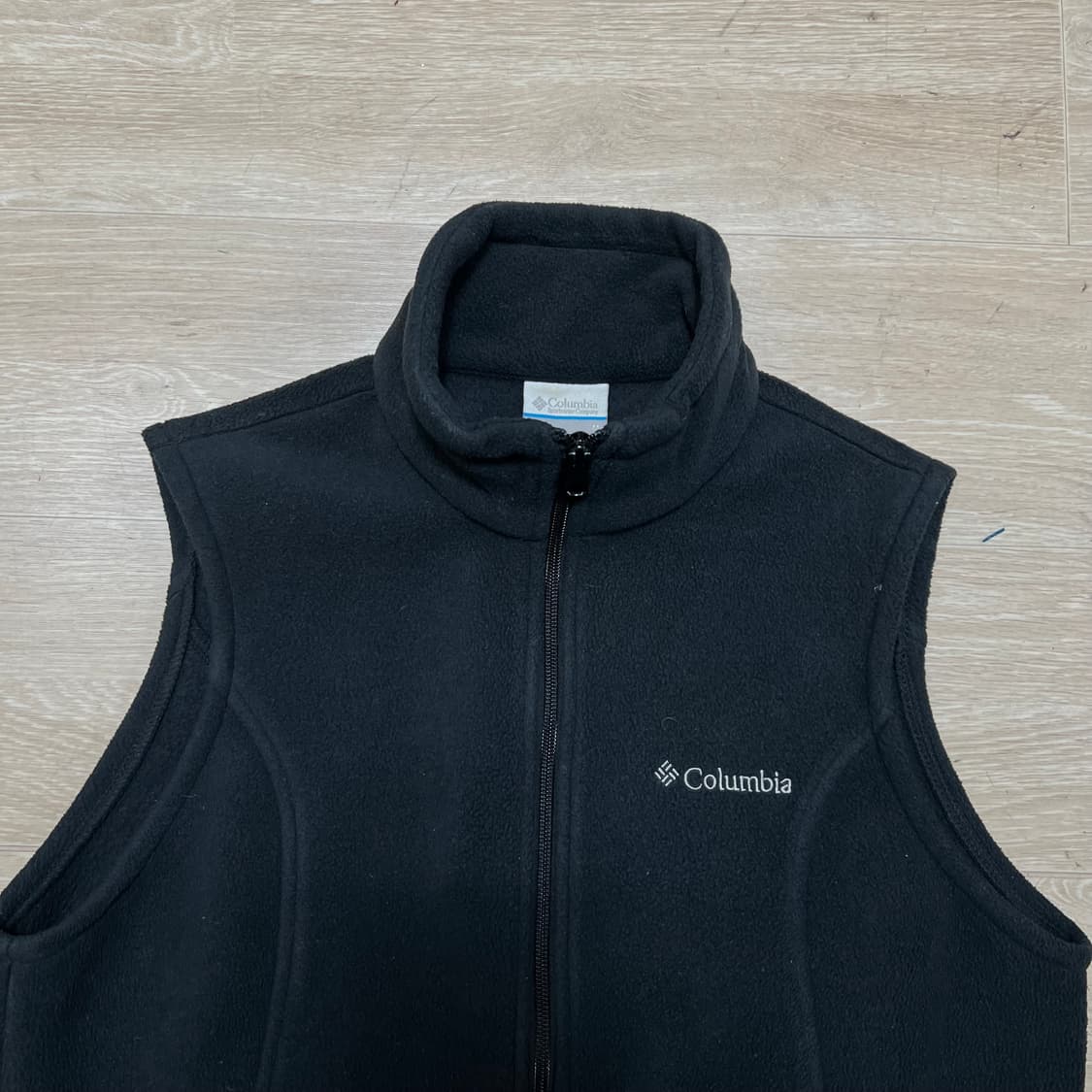 컬럼비아 여성 후리스 플리스 집업 조끼 베스트 [블랙] M/95 상품이미지2