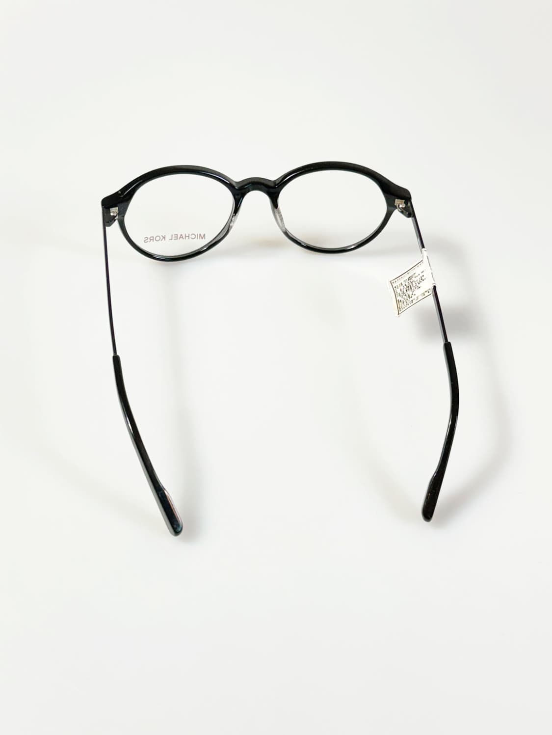 마이클 코어스 클래식 블랙 뿔테 오벌 프레임 빈티지 안경 상품이미지5