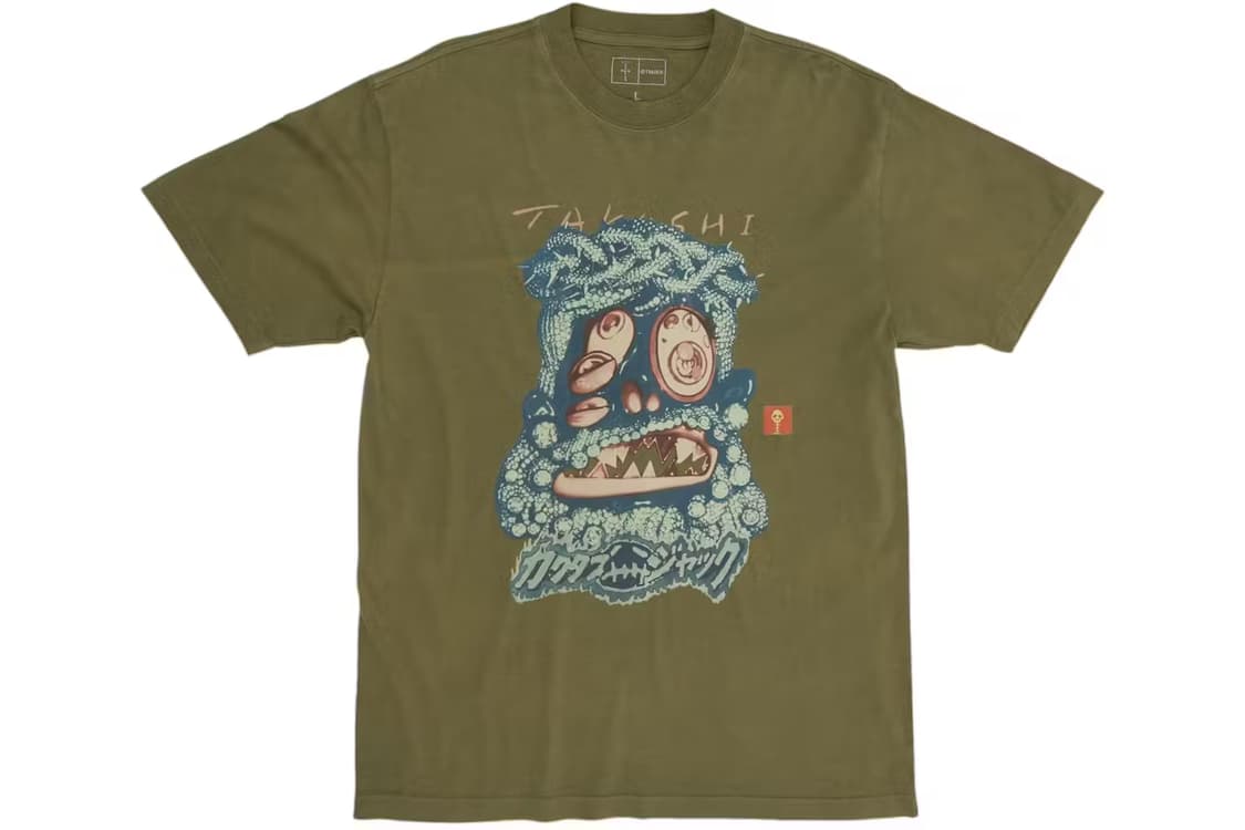 트래비스 스캇 캑터스 잭 무라카미 타카시 티셔츠(L) 상품이미지1