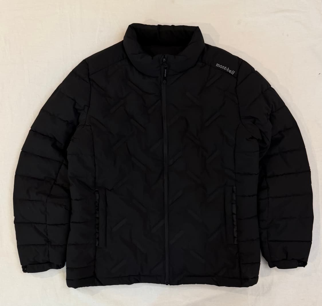 데드스탁급 몽벨 경량패딩 블랙 상품이미지1