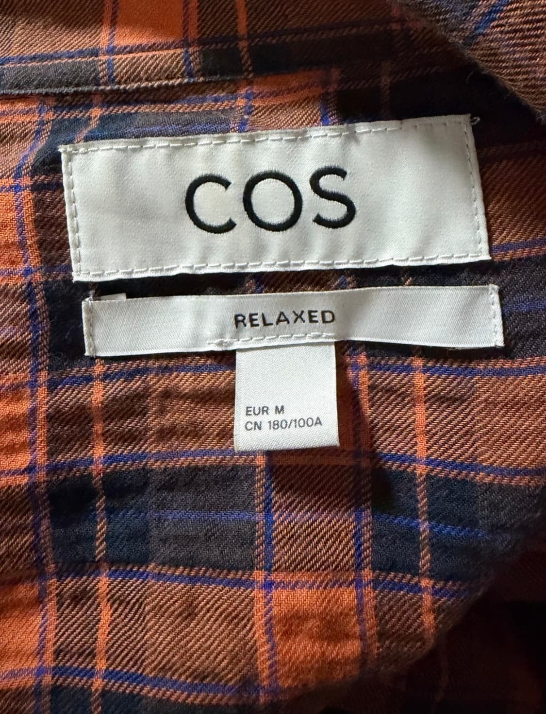 COS 체크 셔츠 M사이즈 상품이미지5