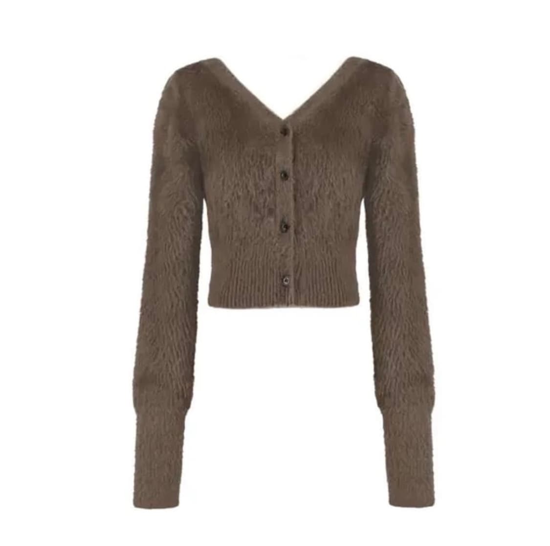 윤비누 코프 클리시어 헤이즐넛 가디건  상품이미지1