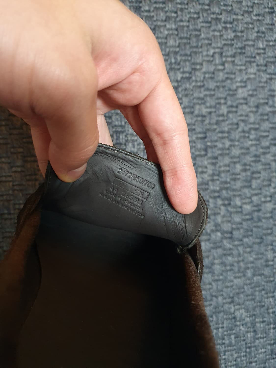 마시모두띠 브라운 스웨이드 페니로퍼 (285) 상품이미지7