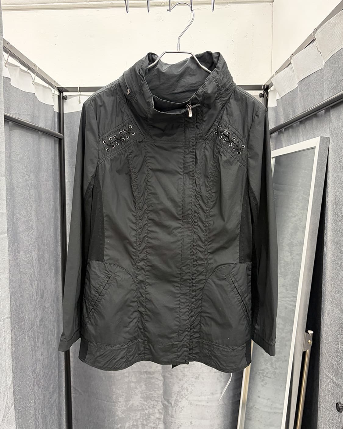 리츠코 시라하마 레이스업 자켓 상품이미지1