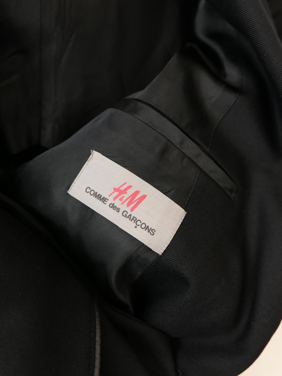 꼼데가르송 x h&m 블레이저 자켓 상품이미지5