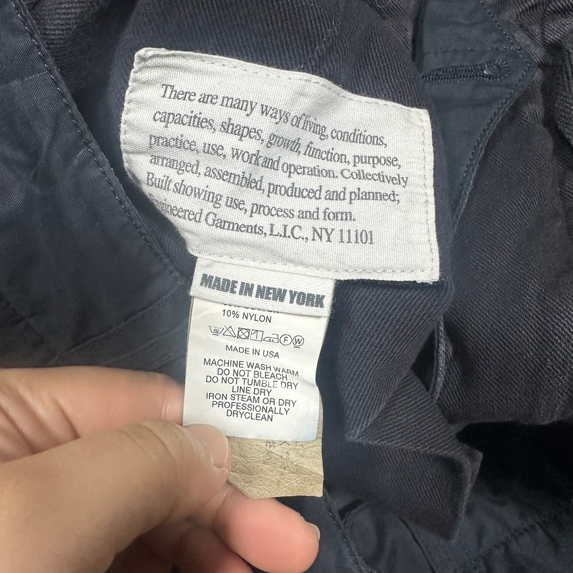 ✨ (바배) 엔지니어드 가먼츠 FA 다크네이비 팬츠  상품이미지4