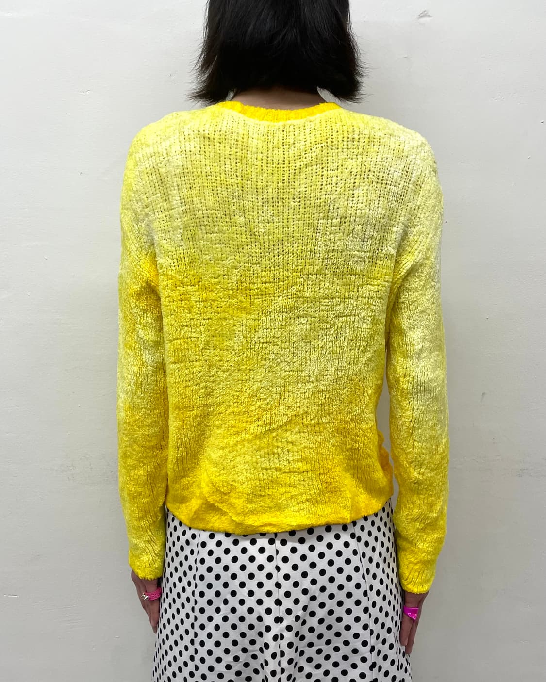 yellow washed knitwear  상품이미지2