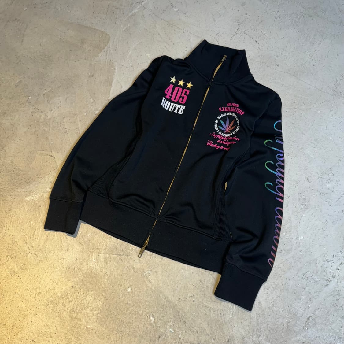 레터링 블랙져지 상품이미지2