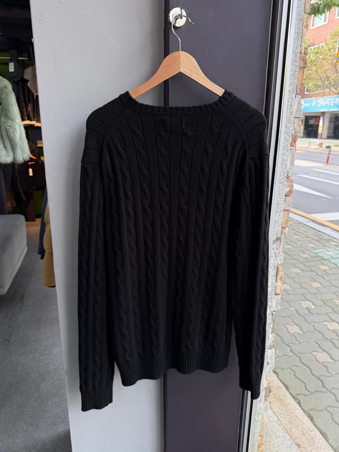 L/ 폴로랄프로렌 포니 꽈배기 니트 (새상품) 상품이미지8