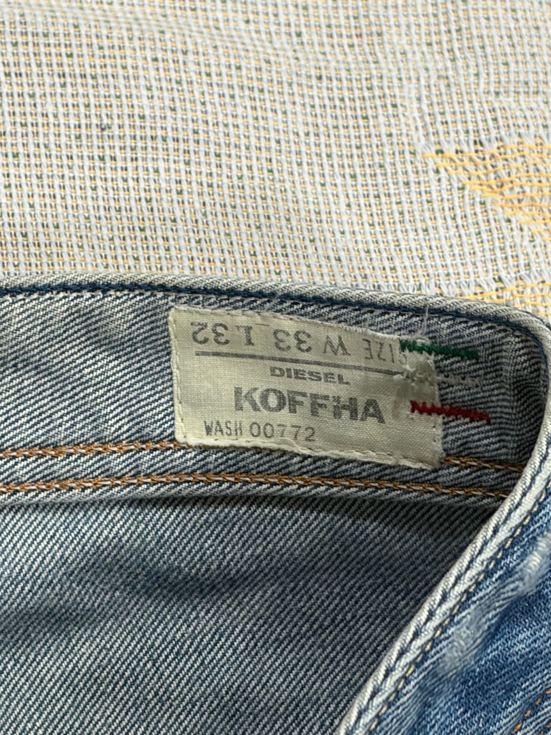 00s 이태리 디젤 코파 세미 부츠컷 데님 상품이미지8