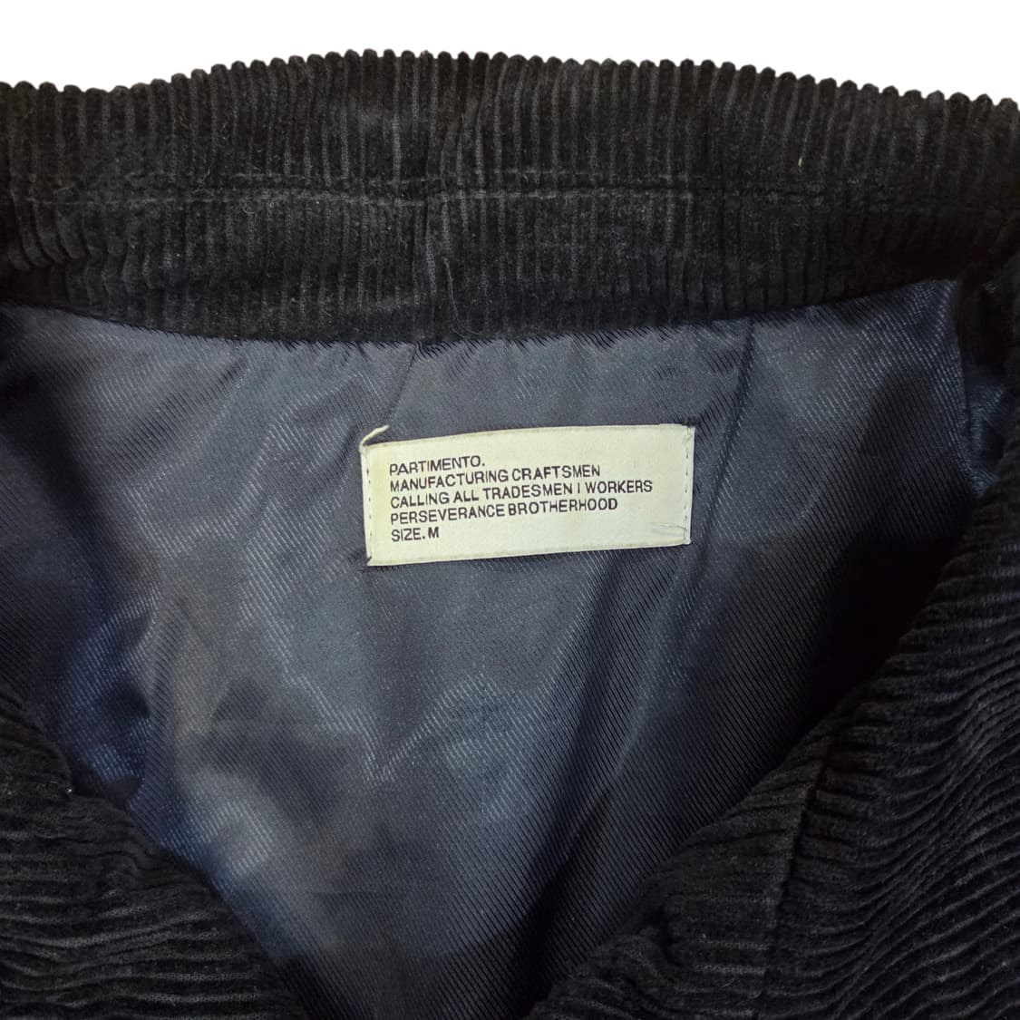 파르티멘토 코듀로이 바시티 자켓 상품이미지4