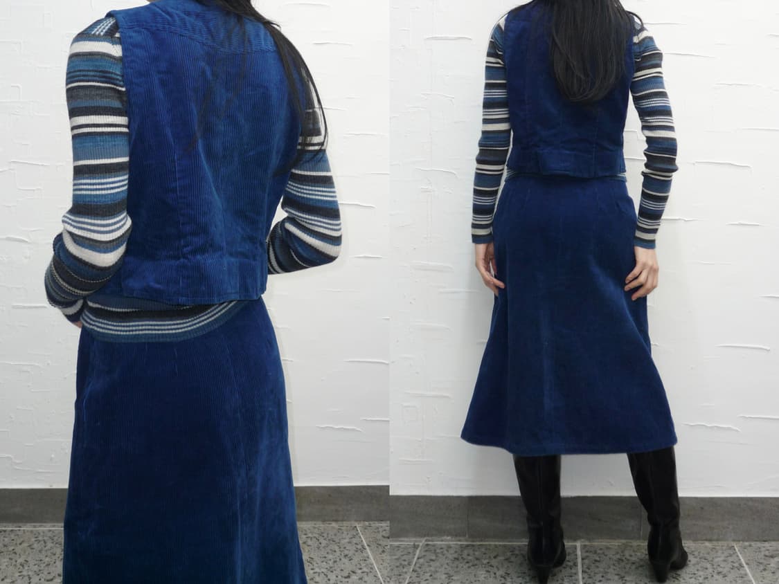 cobalt corduroy set 상품이미지2