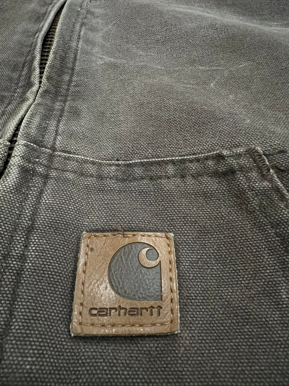 (M) 칼하트 덕 액티브 후드자켓 J130 CHT 체스트넛 상품이미지5