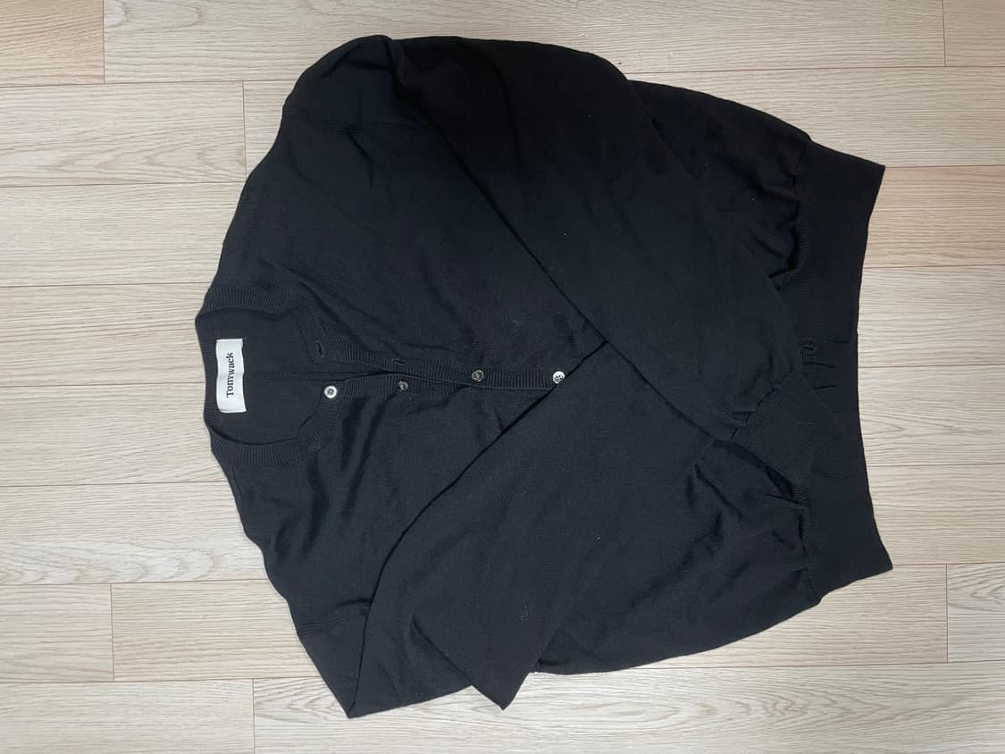 토니웩 슈퍼 파인 울 가디건 XL 상품이미지1