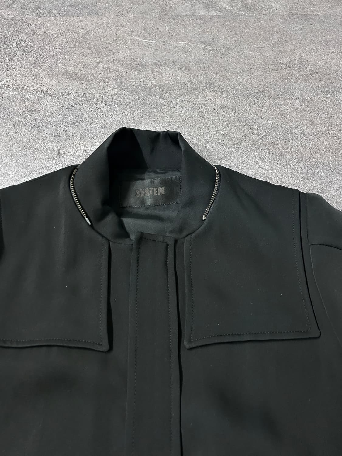 System Structured Pocket Cropped Jacket  상품이미지2