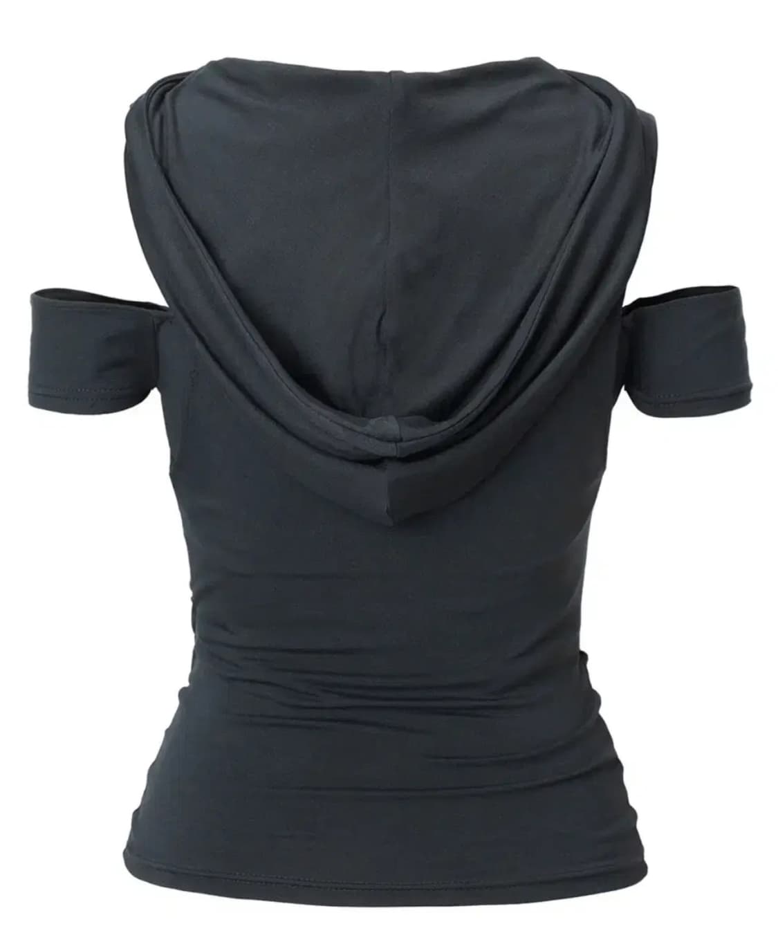 이네기 Muted Hoodie Top 네이비 상품이미지4