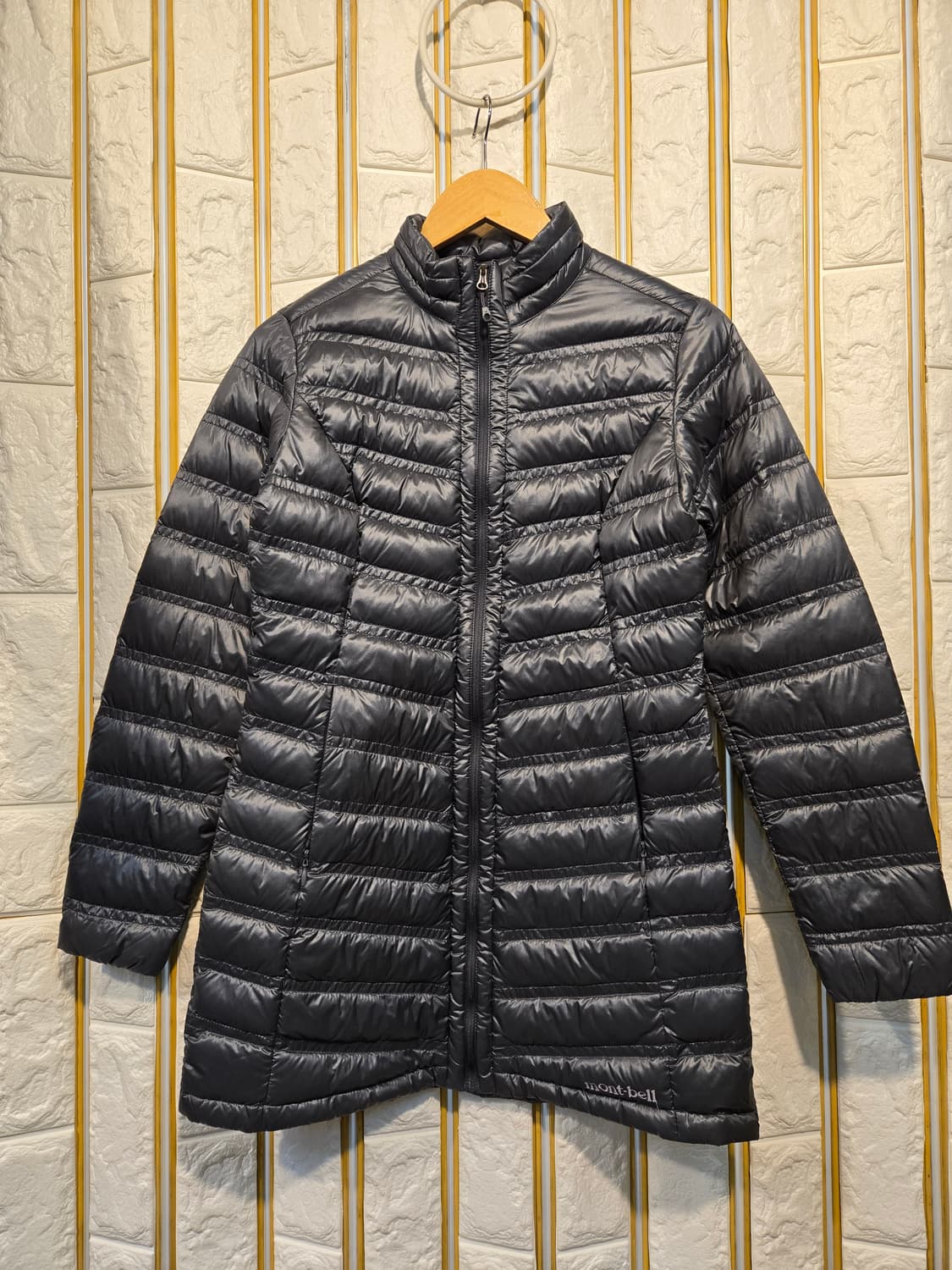 몽벨 여성 구스 경량패딩 롱경량패딩 S 상품이미지1