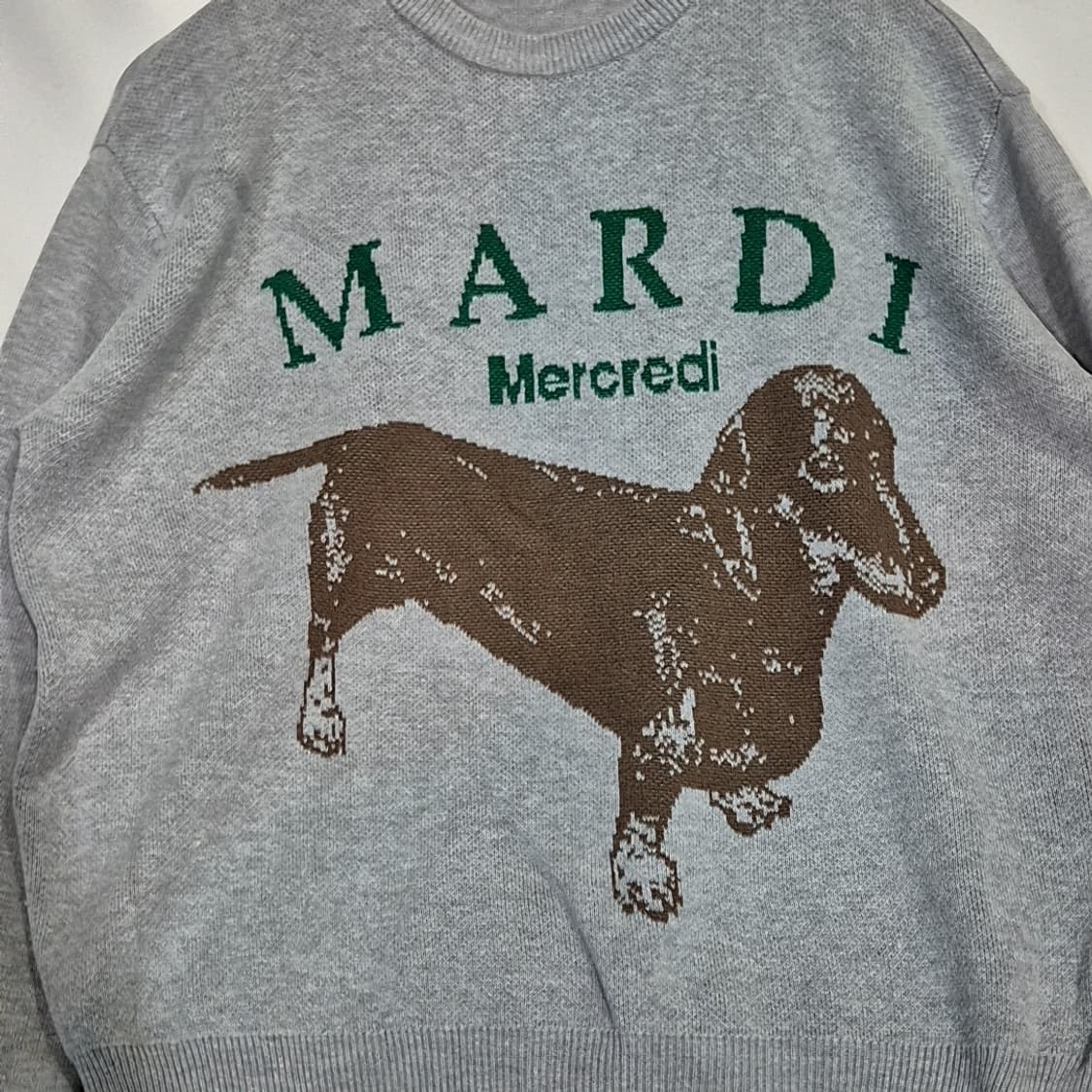 Mardi mercredi 마르디 메크르디 도그 니트 상품이미지2