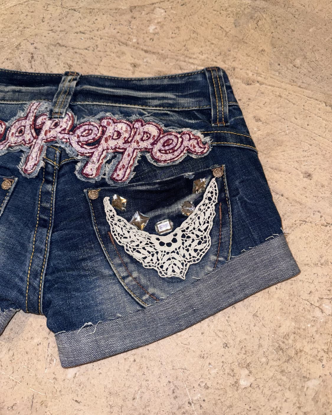 RED PEPPER 데님 숏츠 상품이미지2