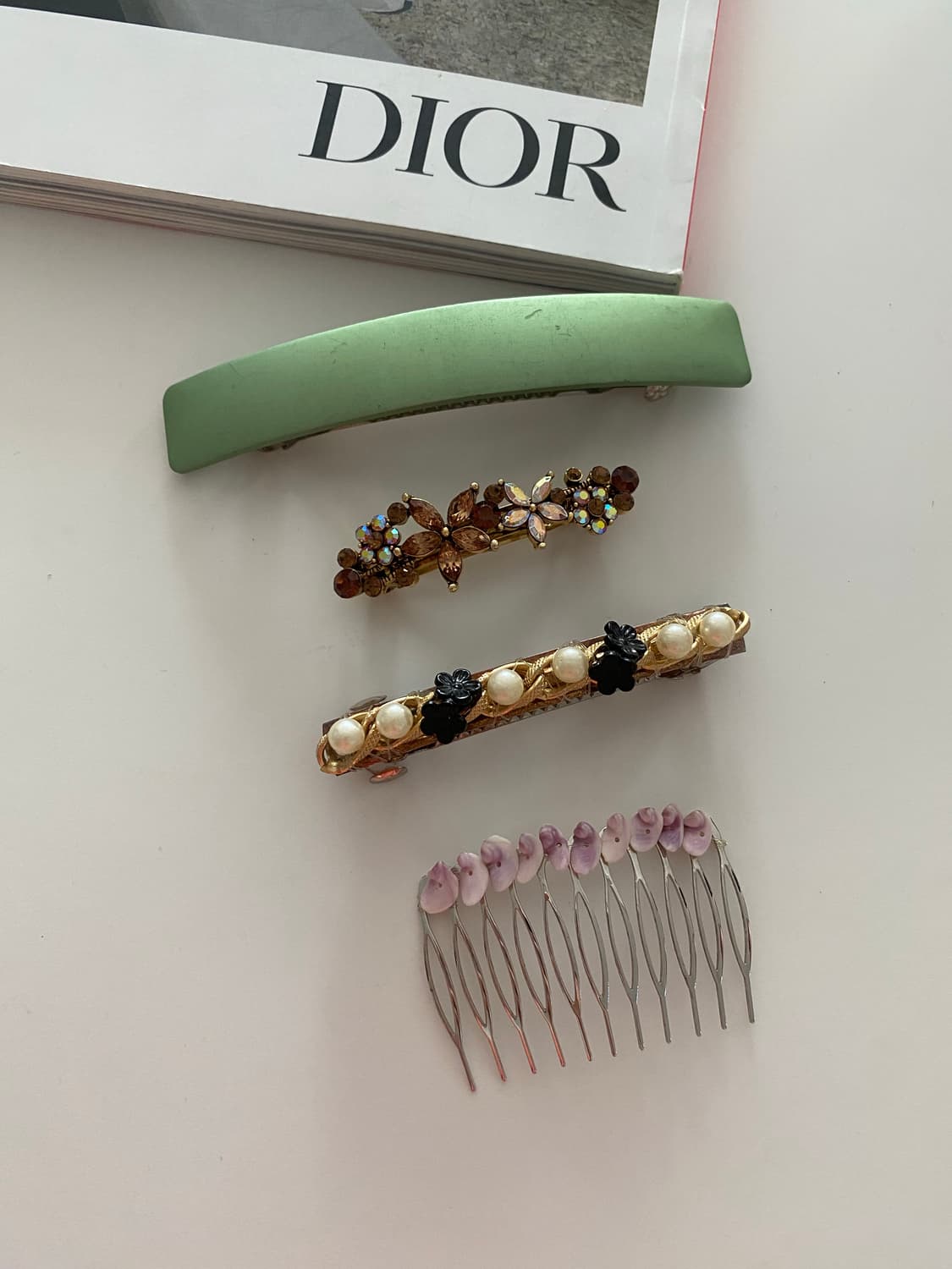 일본 수입 빈티지 헤어핀 상품이미지1