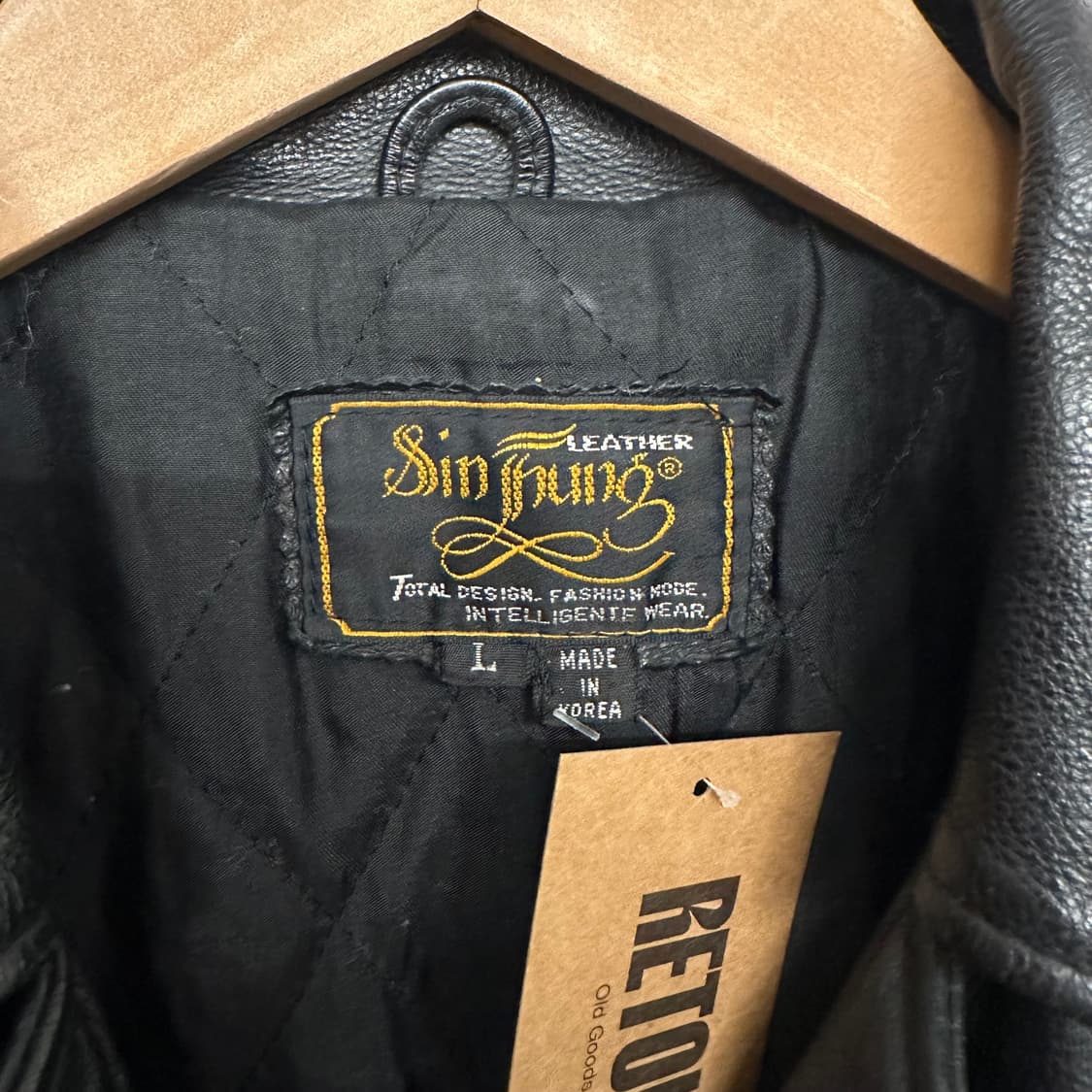 카우레더 라이더 자켓 상품이미지3