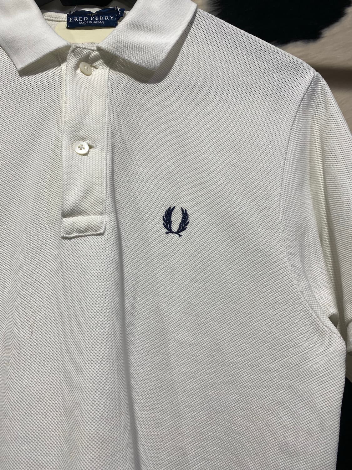 Fred Perry 월계관 로고 자수 반팔 티셔츠 상품이미지3