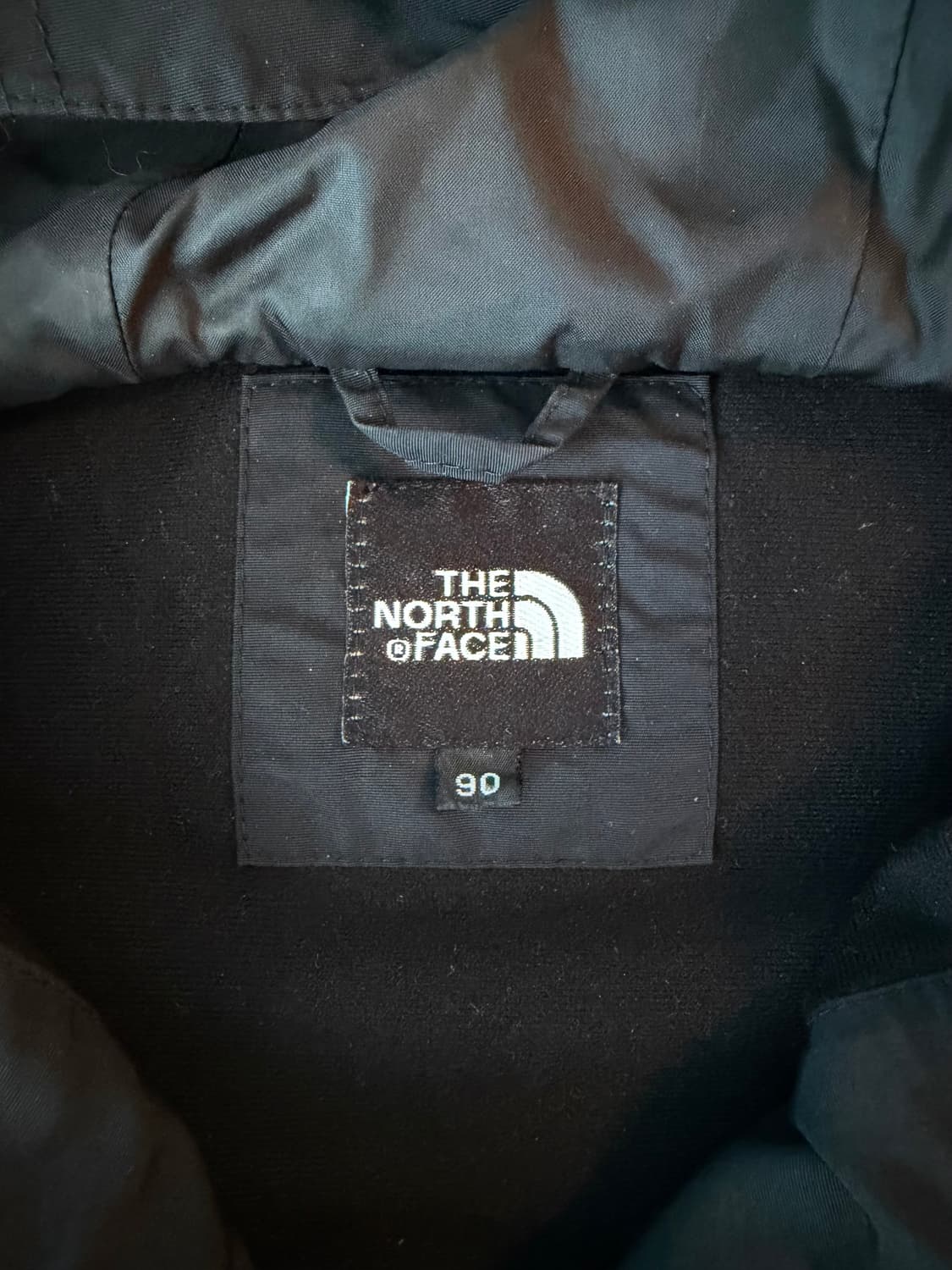 노스페이스 포켓 고프코어 윈드브레이커 자켓 바람막이 블랙 상품이미지2