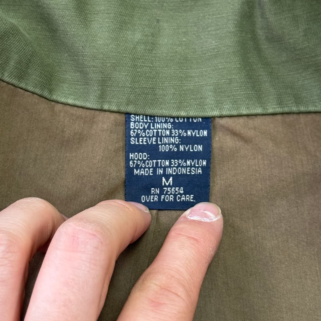아베크롬비 빈티지 m65 밀리터리 야상자켓 M(105) 상품이미지9