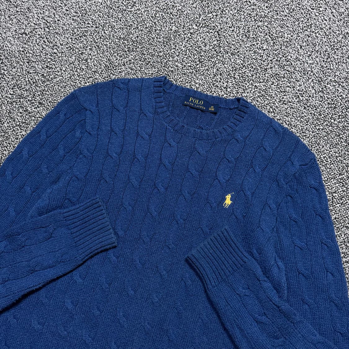 Name : 폴로 랄프로렌 시그니처로고 꽈배기 니트 :)  상품이미지2