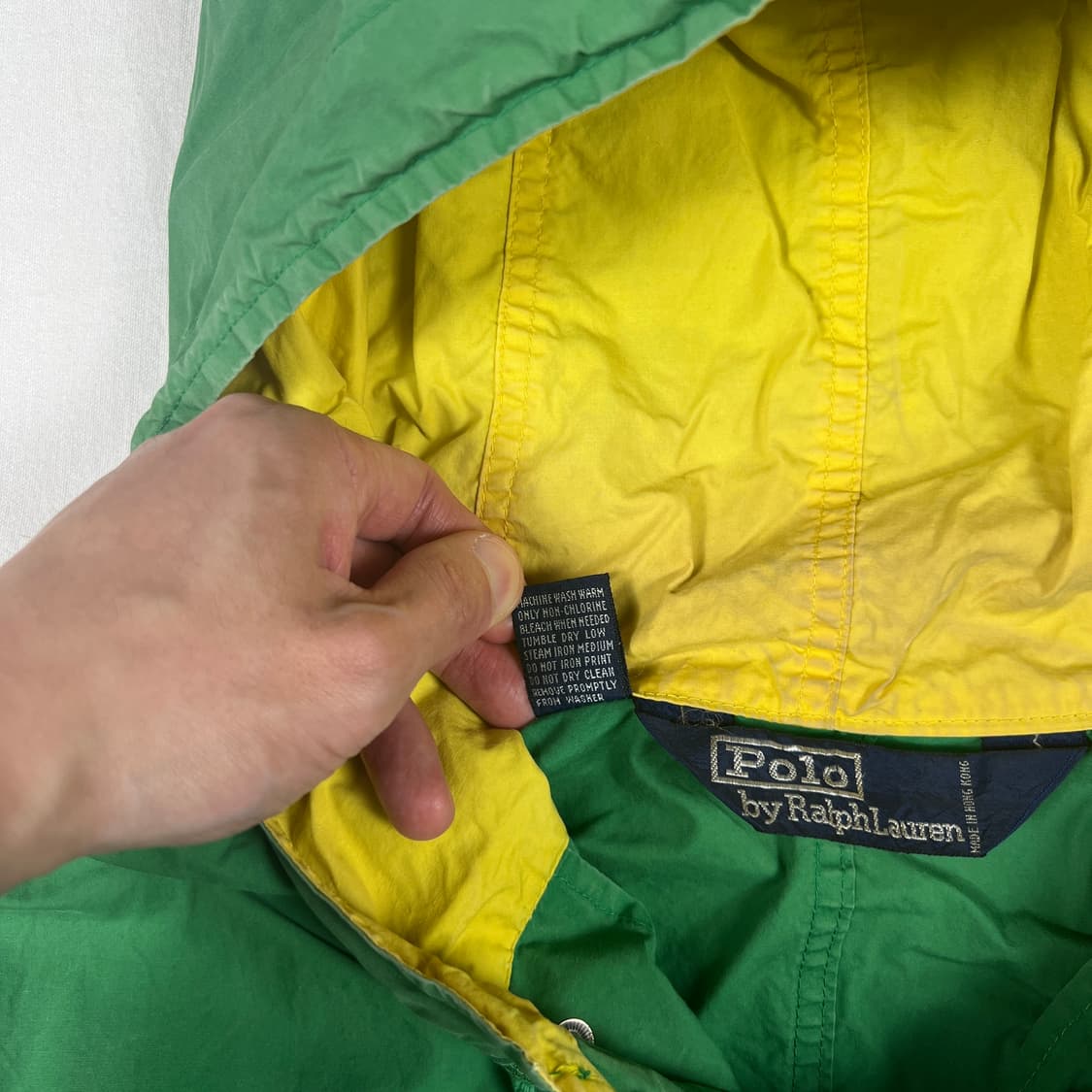 90‘s 92 폴로랄프로렌 스펠아웃 1992 후드자켓 상품이미지9